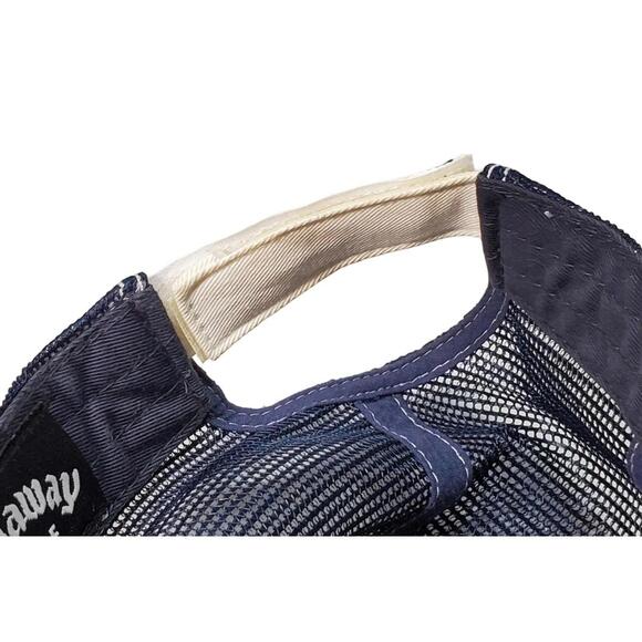 Callaway Golf Mesh Back Strapback Baseball Hat Cap - Picture 10 of 11